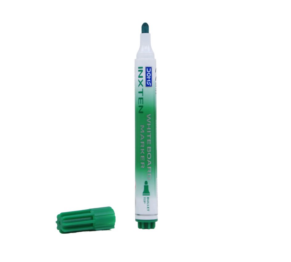 DOMS INXTEN Board Marker bullet tip Green