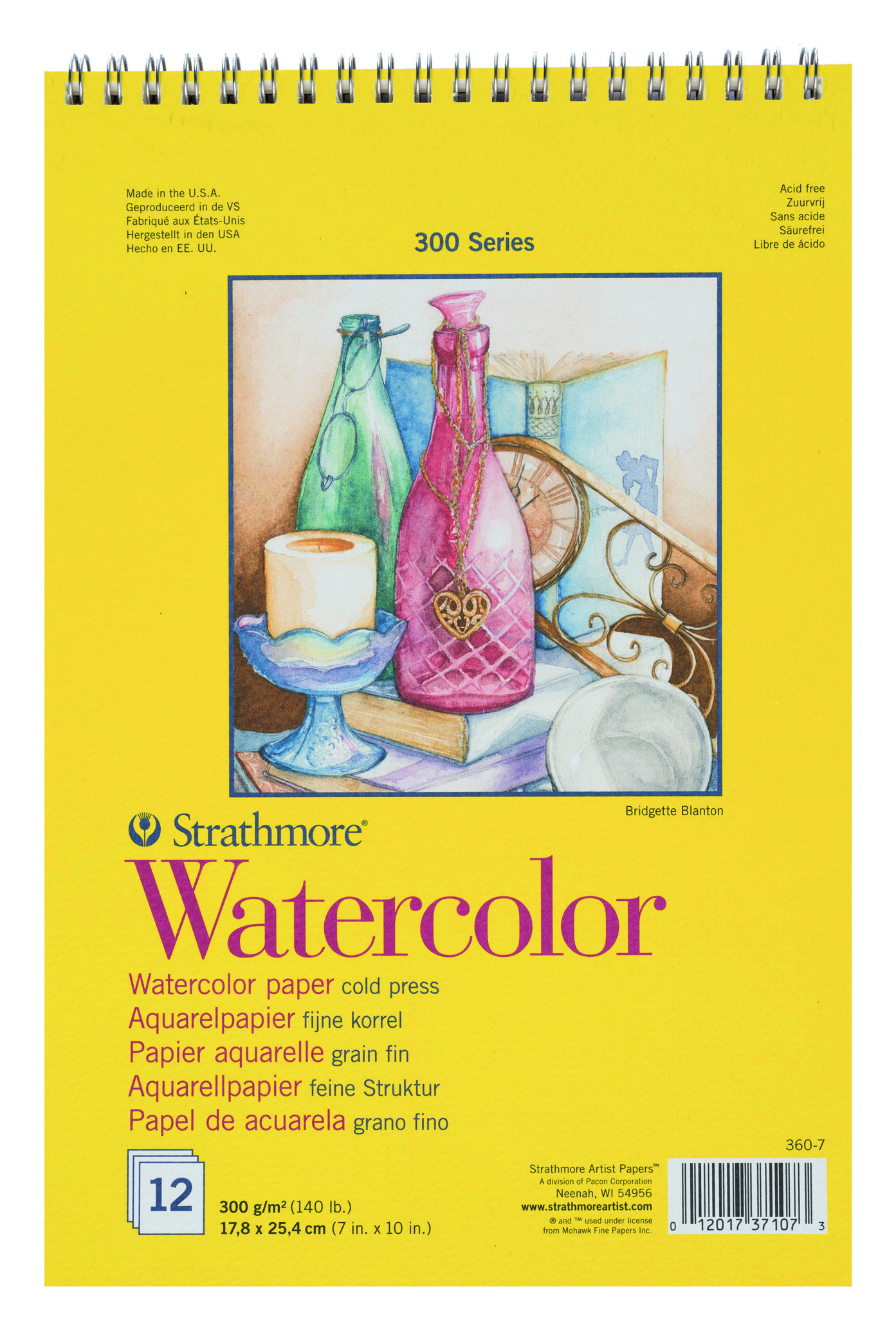 STRATHMORE SERIE300 WTC PAD 17,8X25,4