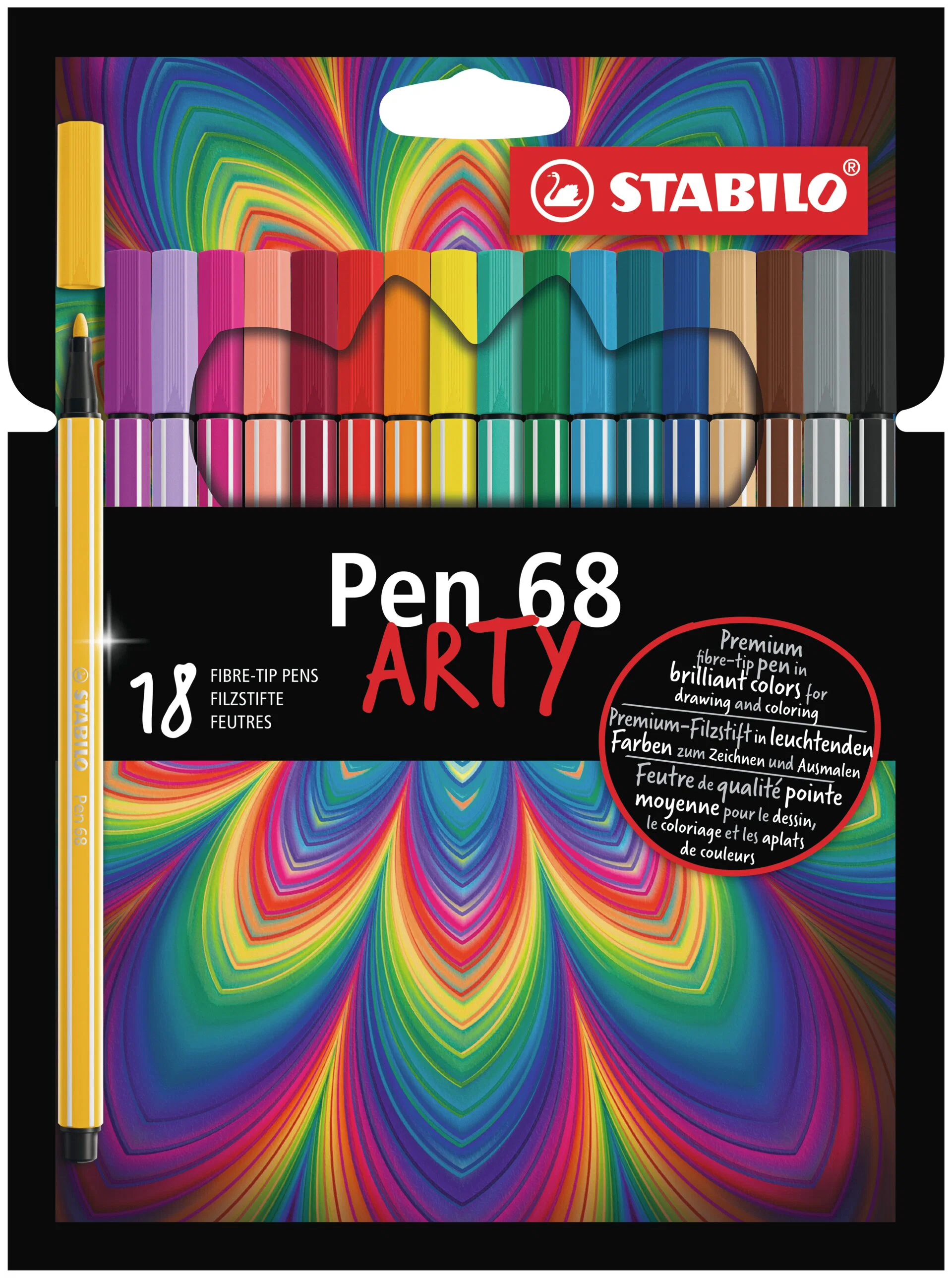 ARTY Pen 68 Wallet 18 Pieces Thumbnail