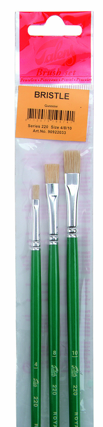 OIL/ACR.BRUSH 220/4-8-10#