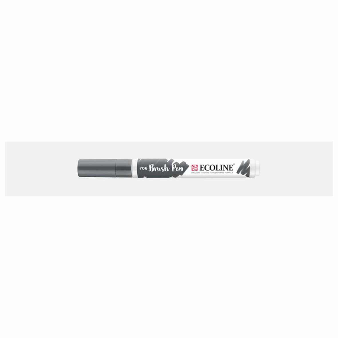 ECOLINE BRUSHPEN DEEP GREY