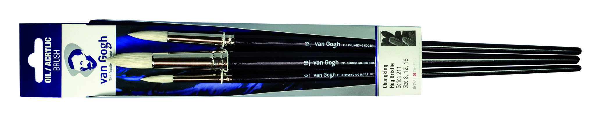 GOGH BRUSH SET 2158-12-16# FSC