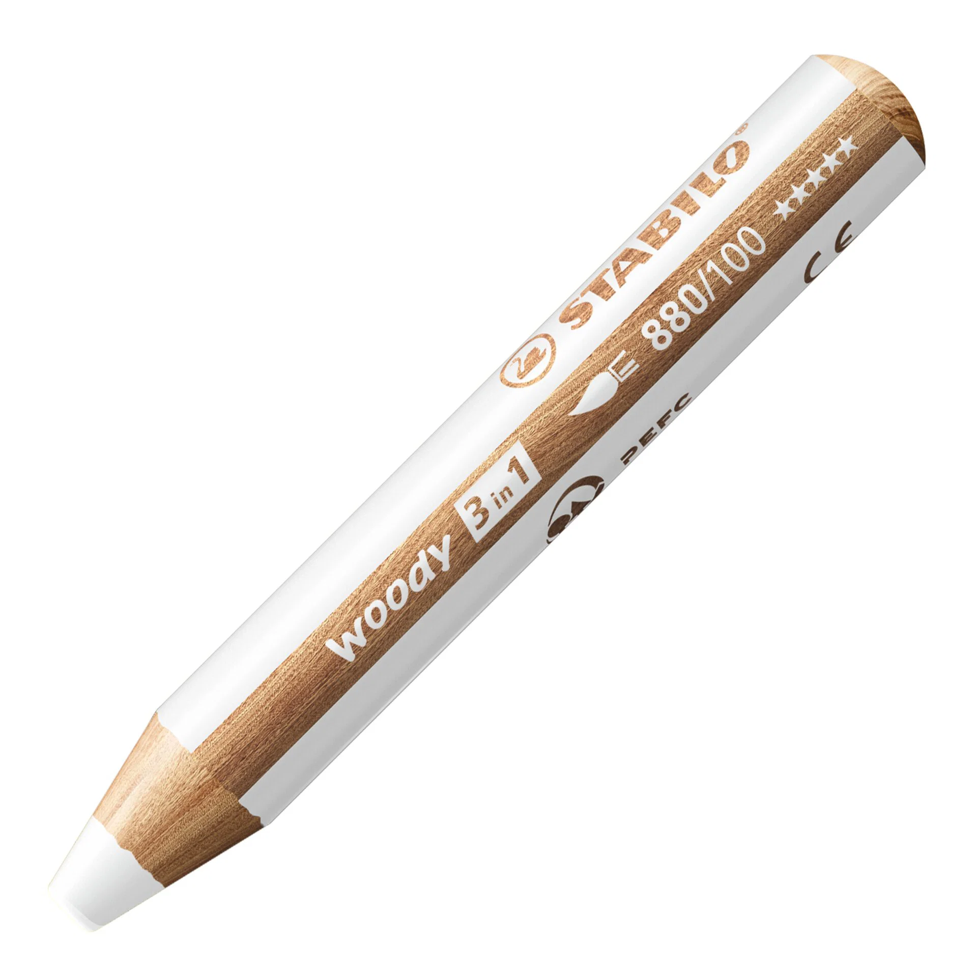 Stabilo Woody Extra Thick White Thumbnail