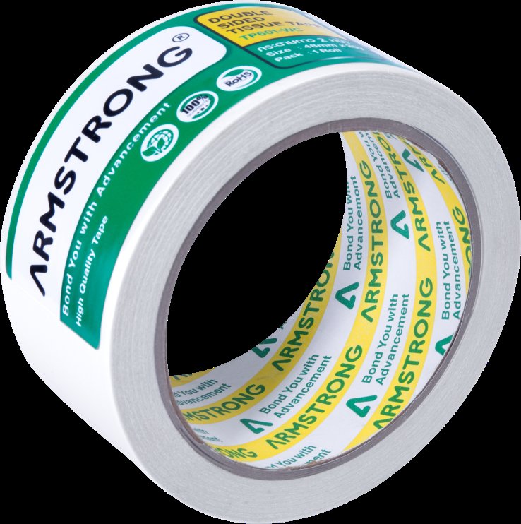 Double Sided Tissue Tape 60Mic.48mmx20y