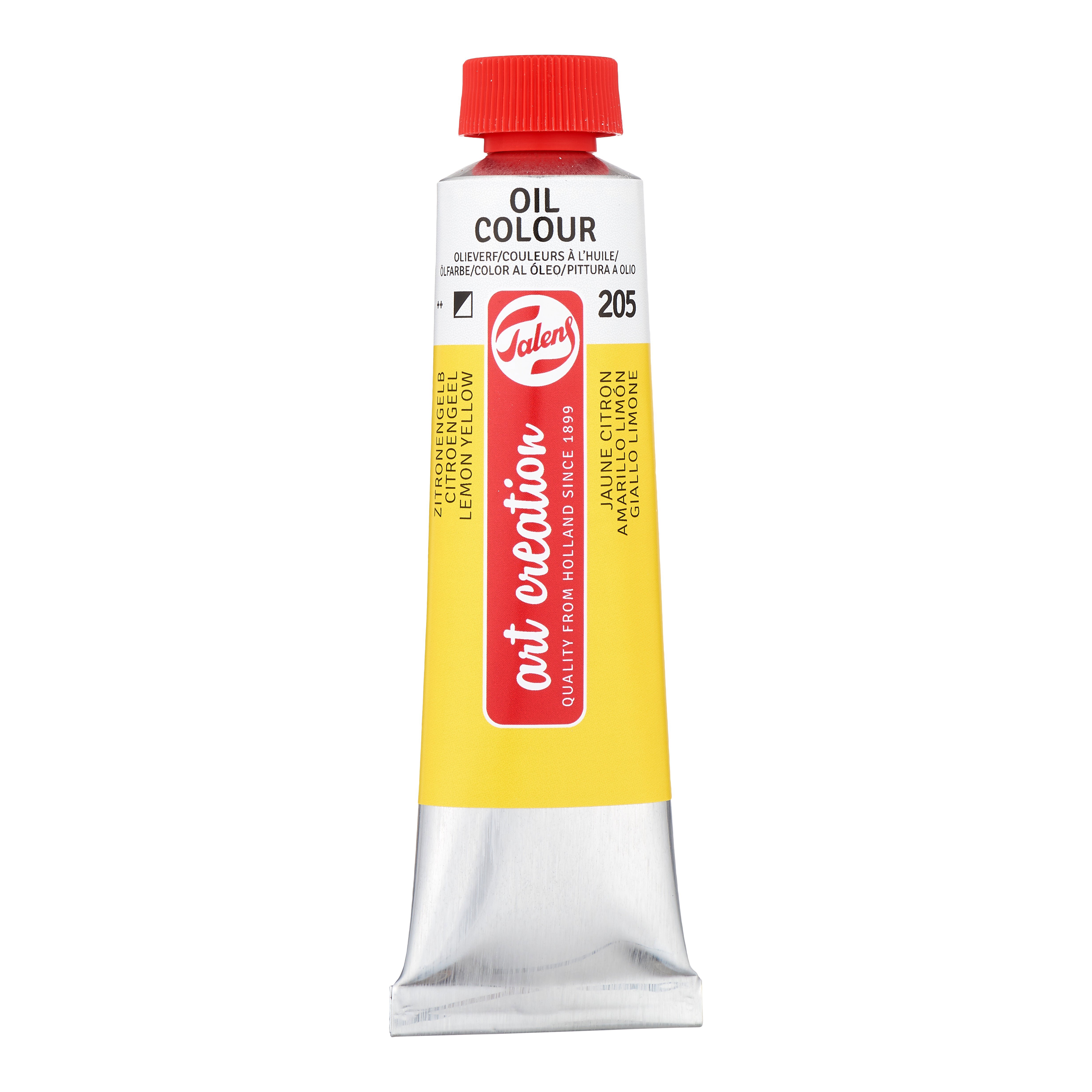 Talens Art Creation Oil Colour Tube 40 ml Lemon Yellow (Primary)