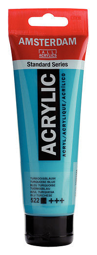 Amsterdam Standard Series Acrylic Tube 120 ml B Turquoise Blue