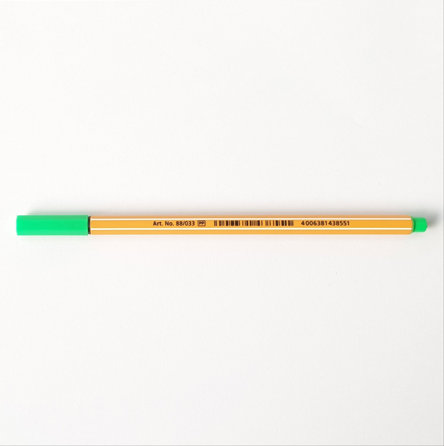 88/033 point 88 neon green