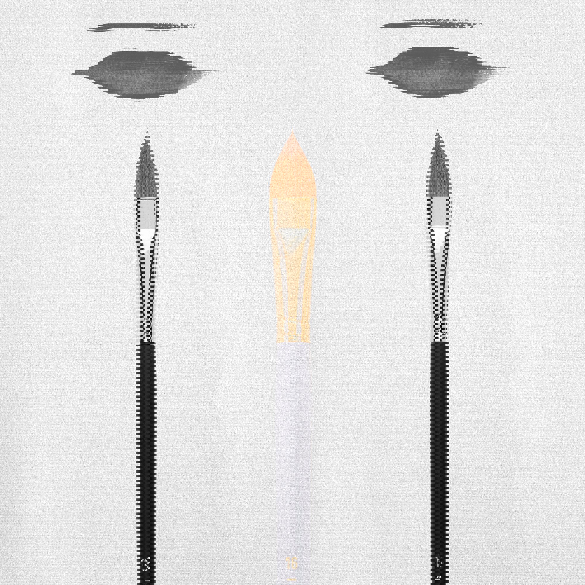 Rembrandt Oil & Acrylic Brush Serie 245 series 245 no. 16 1 piece