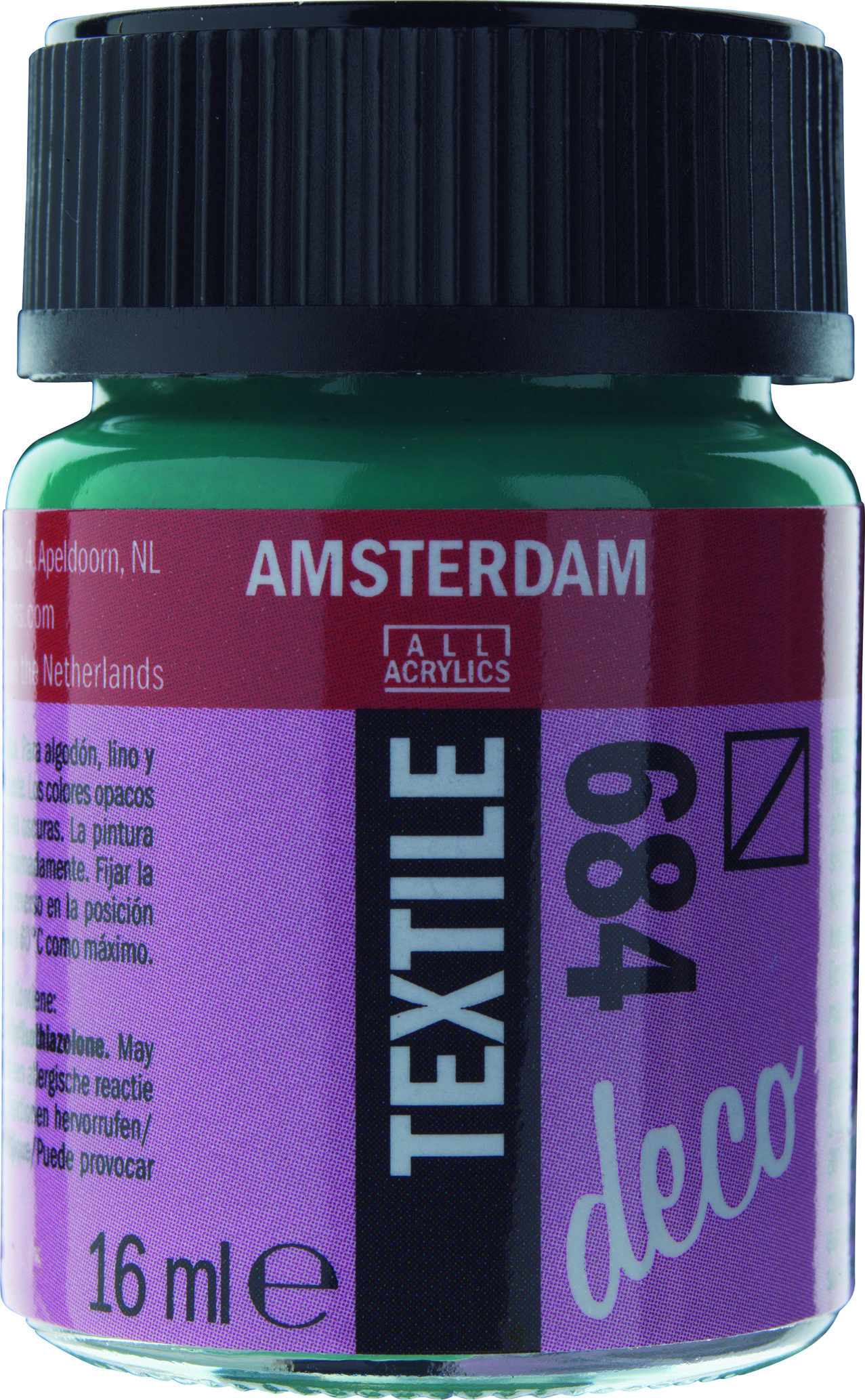 AAC TEXT.16ML BOTTLE GRN