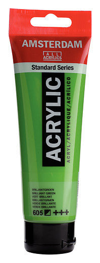 Amsterdam Standard Series Acrylic Tube 120 ml Brilliant Green
