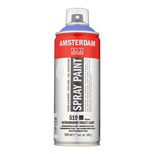Amsterdam Spray Paint 400 ml Ultramarine Violet Light