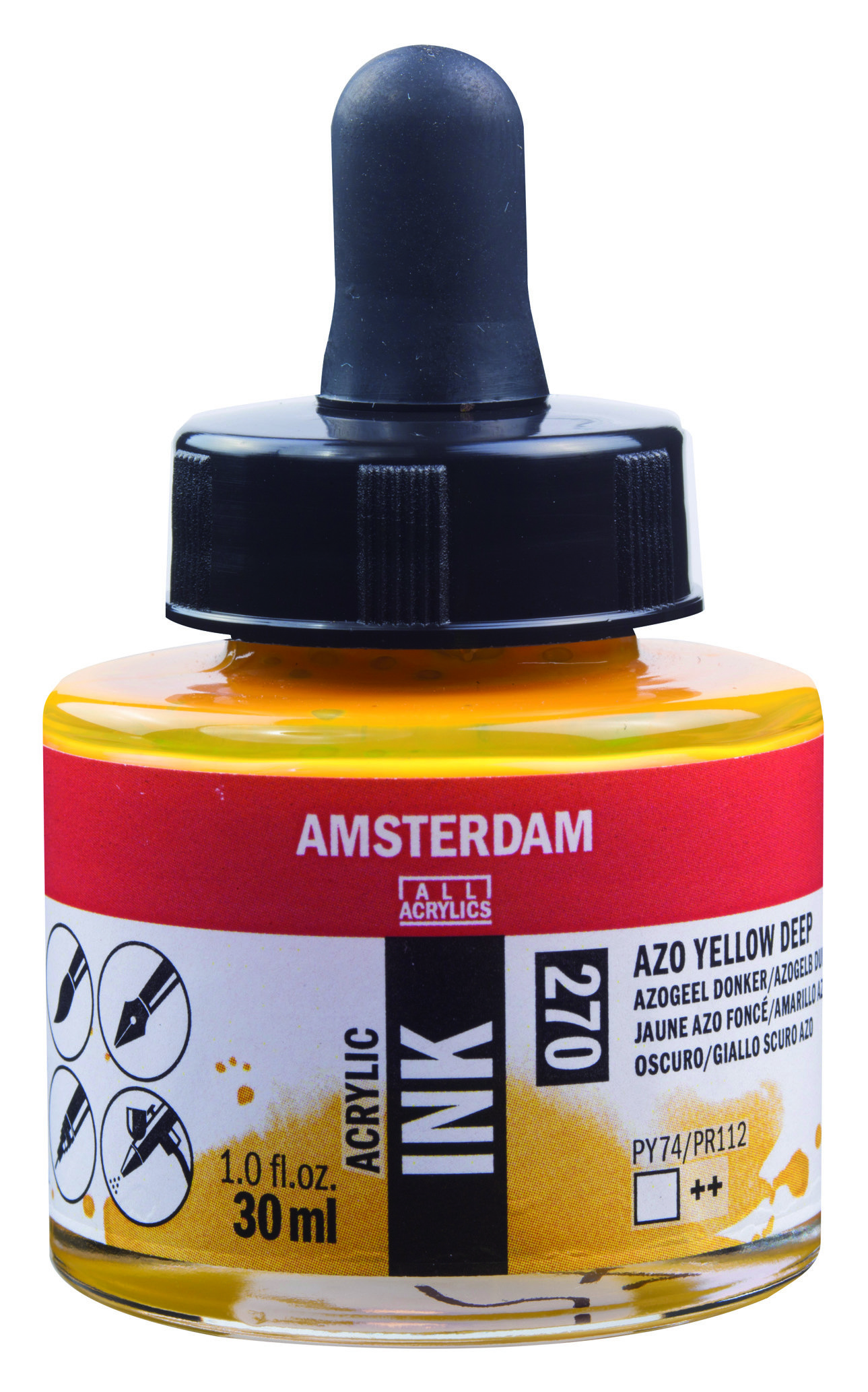 AAC INK 30ML AZO YELLOW DP