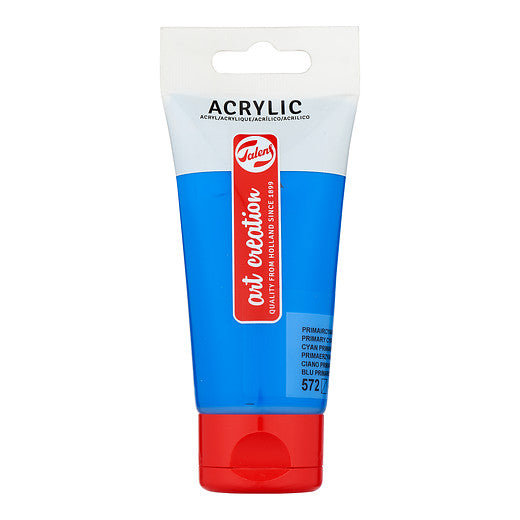 Talens Art Creation Acrylic Colour Tube 75 ml Primary Cyan
