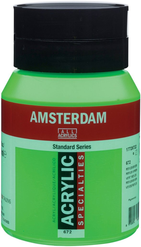 Amsterdam Standard Series Acrylic Jar 500 ml Reflex Green